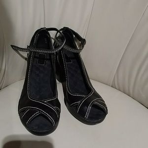 Stylish Black leather sandals